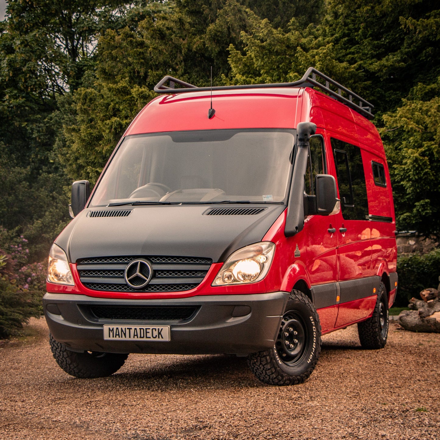 Rooftop Deck - Sprinter LWB - Layout A
