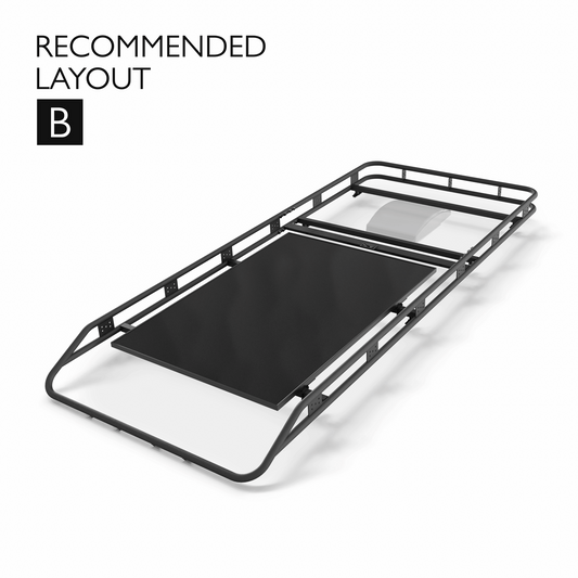 Rooftop Deck - Sprinter MWB - Layout B