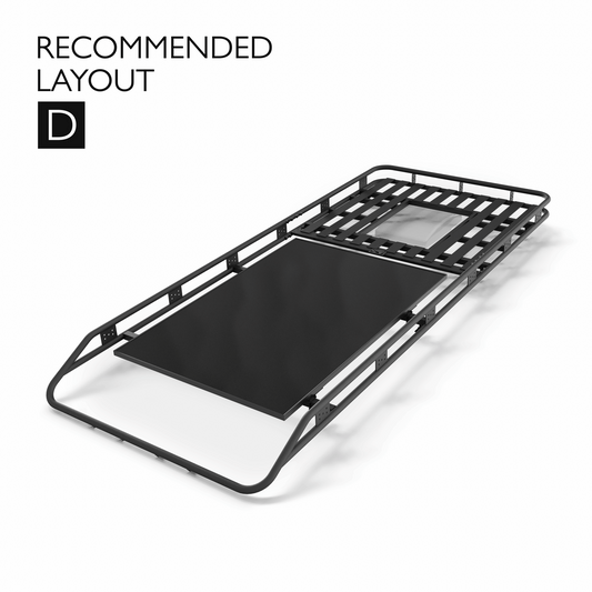 Rooftop Deck - Sprinter MWB - Layout D
